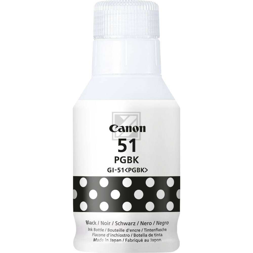 Canon 4529C001 GI-51PGBK Nachfülltinte Original Canon Schwarz 135 ml