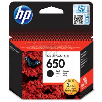 HP Tinte CZ101AE 650 schwarz