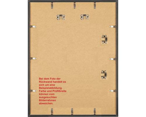 Bilderrahmen Kunststoff Trendstyle silber 70x100 cm