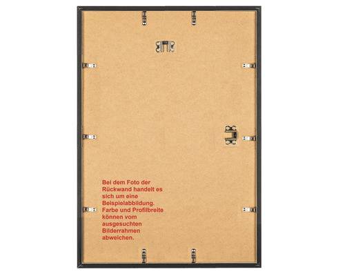 Bilderrahmen Kunststoff Trendstyle schwarz 50x60 cm