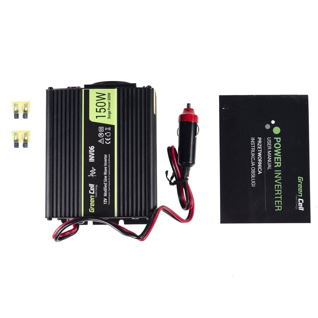 Green Cell INV06 power adapter/inverter Energie &amp; USV USV &amp; Stromversorgung