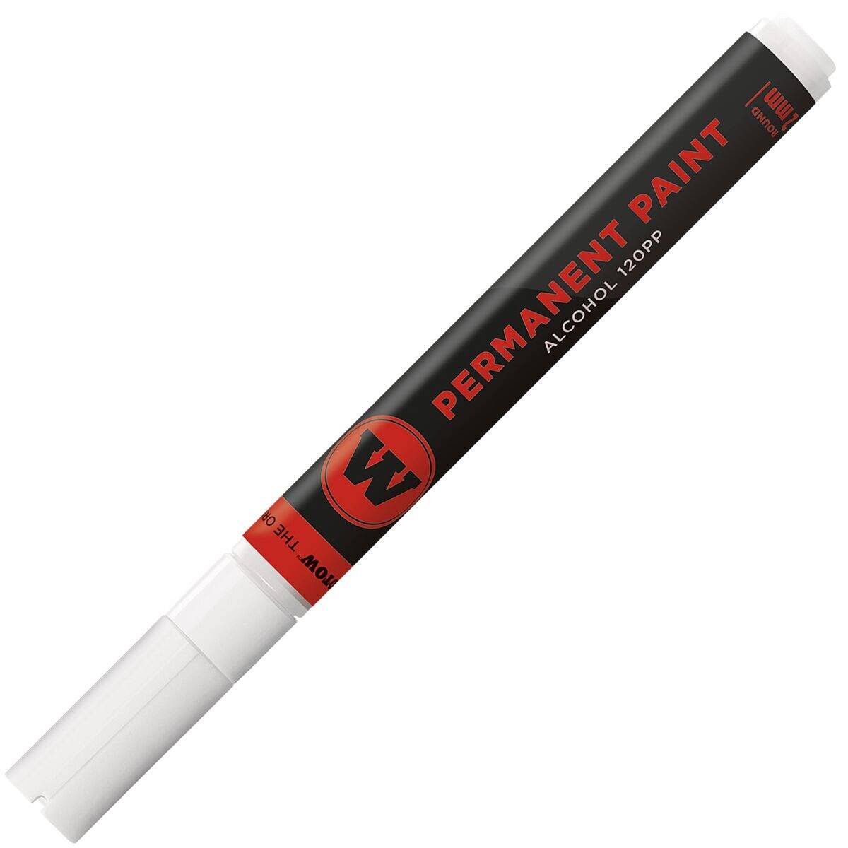 Marker Permanent Paint 120PP Alcohol, 2mm, Nr. 160, signalweiss