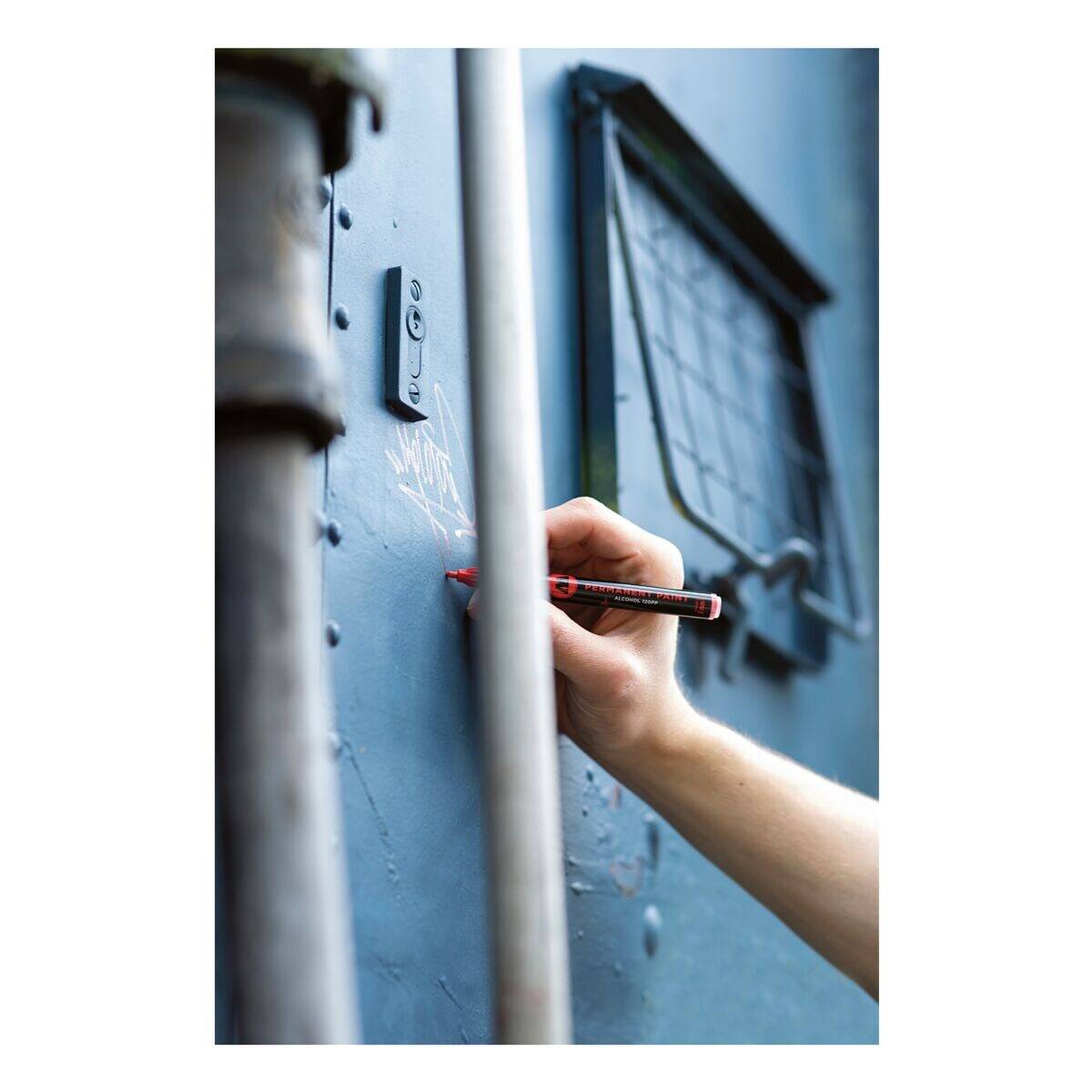 Marker Permanent Paint 120PP Alcohol, 2mm, Nr. 160, signalweiss