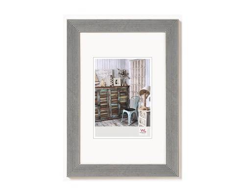 Bilderrahmen Holz Grado silber 30x40 cm