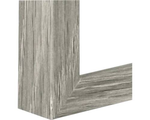 Waves, Glas, MDF-Platten, Grau, Einzelbilderrahmen, Wand, 20 x 28 cm, Rechteckig