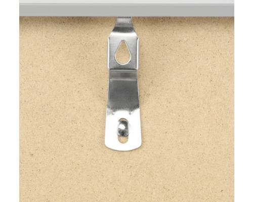 Waves, Glas, MDF-Platten, Braun, Einzelbilderrahmen, Tisch, Wand, 13 x 18 cm, Re