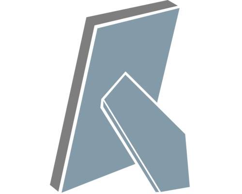 Waves, Glas, MDF-Platten, Braun, Einzelbilderrahmen, Tisch, Wand, 13 x 18 cm, Re