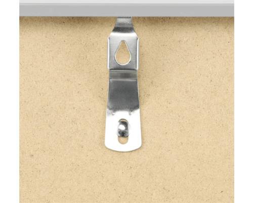 Waves, MDF-Platten, Braun, Einzelbilderrahmen, Tisch, Wand, 13 x 18 cm, Rechteck