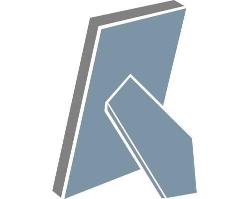 Waves, MDF-Platten, Braun, Einzelbilderrahmen, Tisch, Wand, 13 x 18 cm, Rechteck