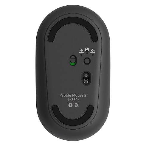 Logitech Pebble Mouse 2 M350s - Maus - optisch