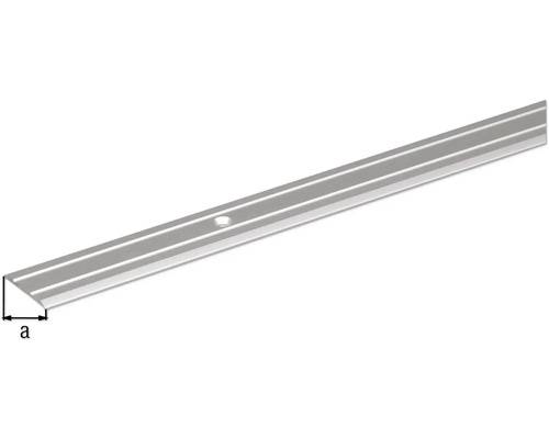 Übergangsprofil Alu silber eloxiert 38x1,6 mm, 0,9 m