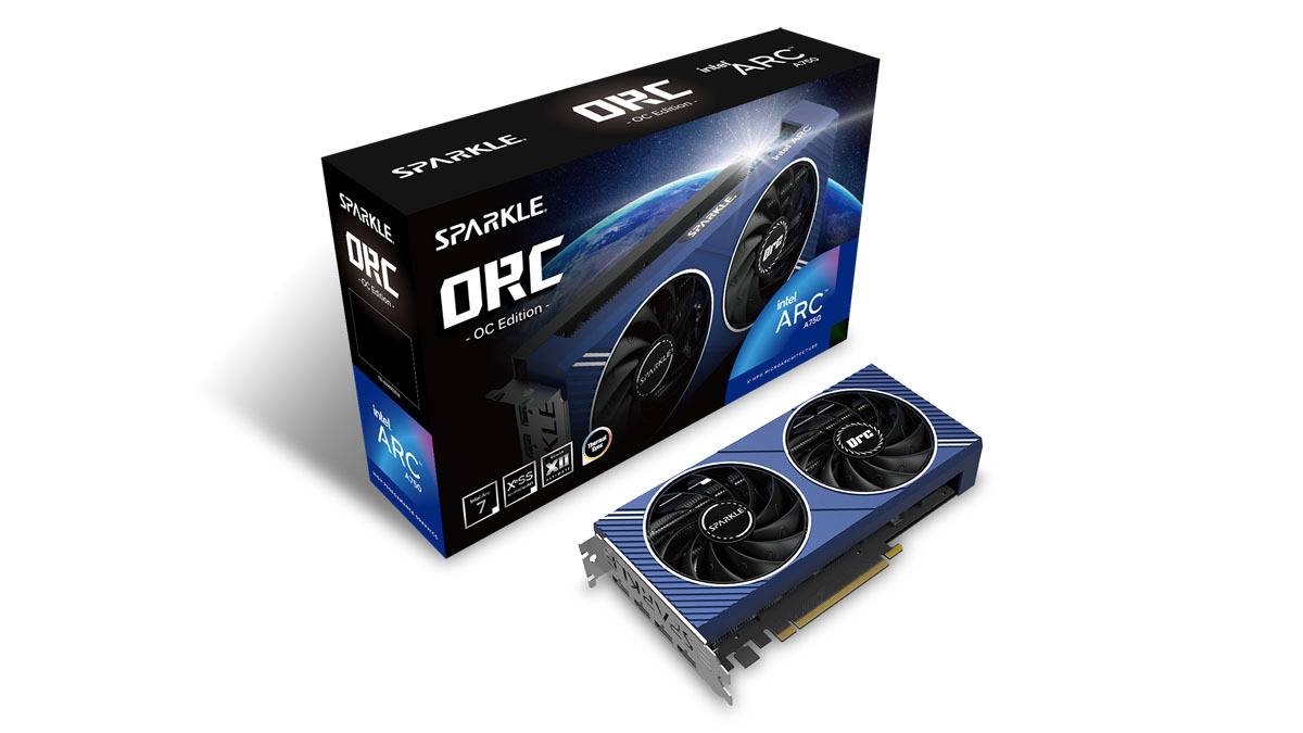 Sparkle A750 ORC OC 8GB graphics card