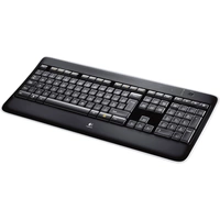 Logitech K800 Wireless Illuminated Keyboard Funk Tastatur Deutsch, QWERTZ Schwarz Beleuchtet Logitech K800 Wireless Illuminated Keyboard Funk Tastatur Deutsch, QWERTZ Schwarz Beleuchtet