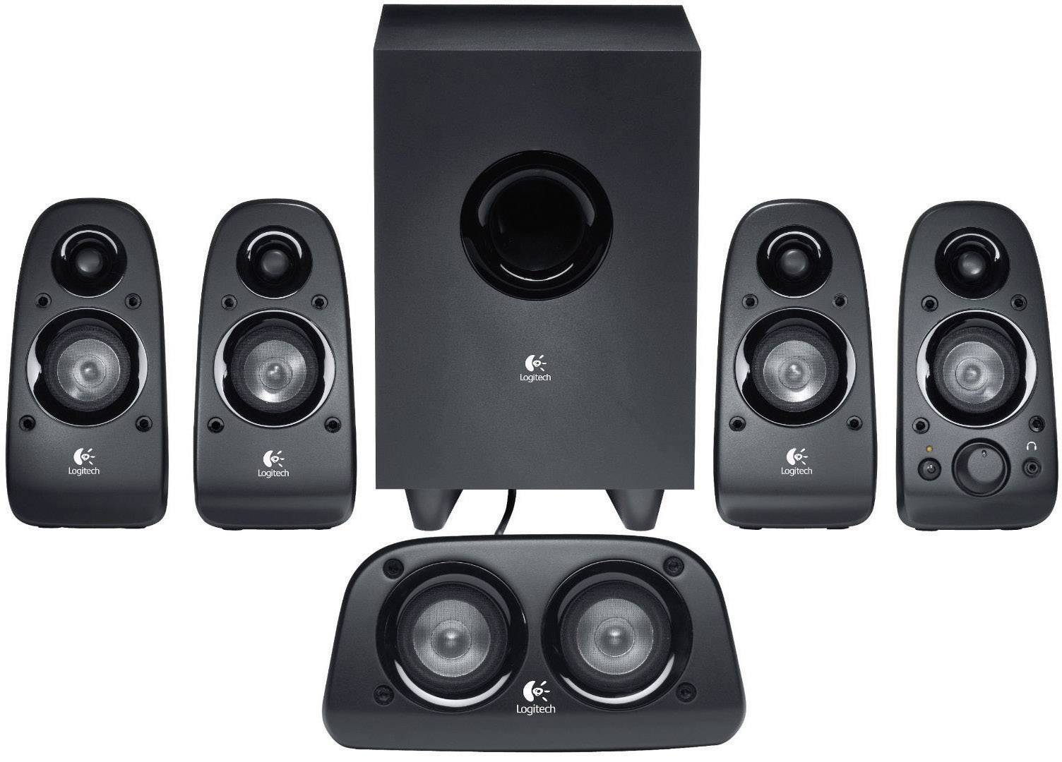 Logitech Z506 5.1 PC-Lautsprecher Kabelgebunden 75 W Schwarz