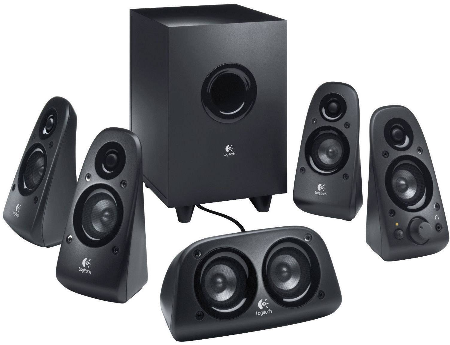 Logitech Z506 5.1 PC-Lautsprecher Kabelgebunden 75W Schwarz