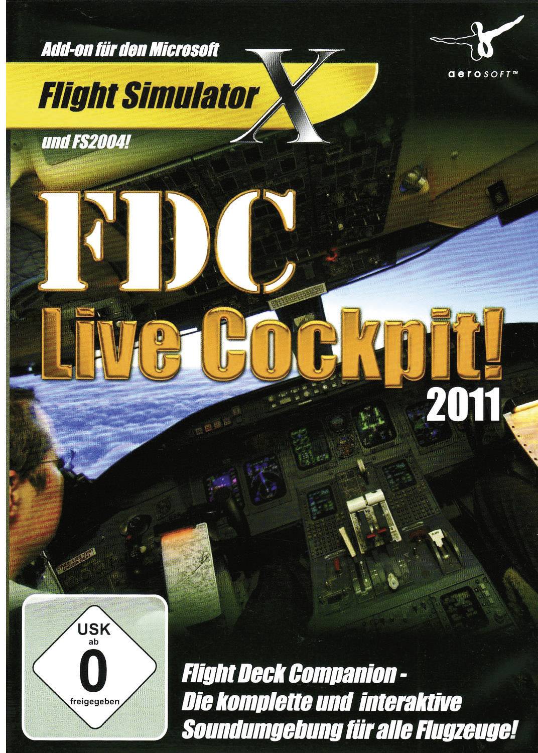 Flight Simulator X - FDC Live Cockpit! 2011 PC