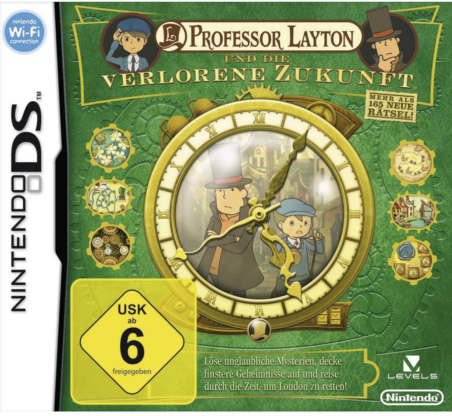 Professor Layton und die verlorene Zukunft Nintendo 3DS & 2DS