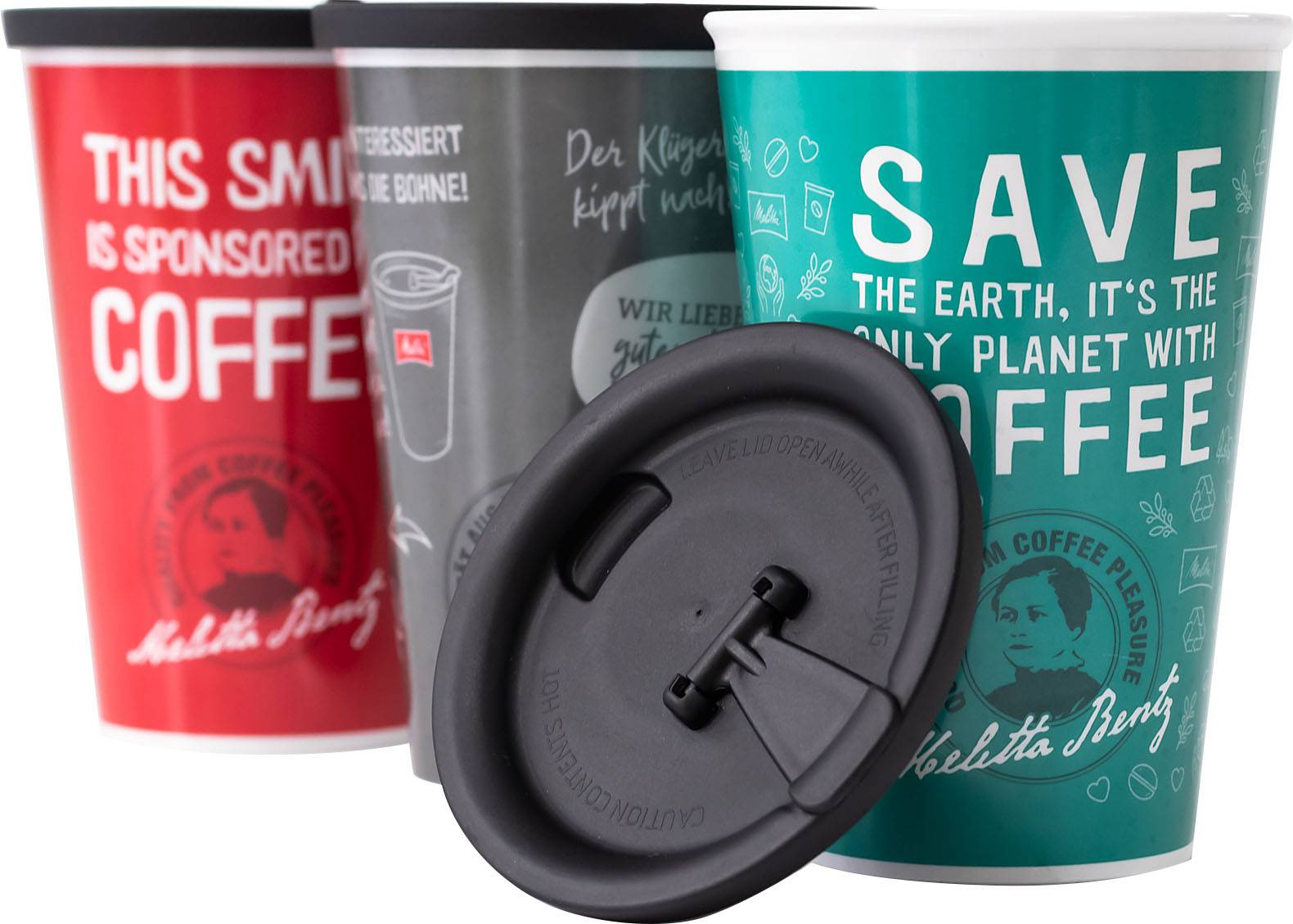 Melitta Prof. Coffee Mehrwegbecher 400ml 35142 petrol