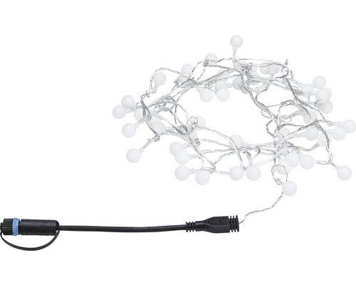Paulmann Plug & Shine Lichterkette IP44 48x 2 lm 3000 K L 5 m 24V