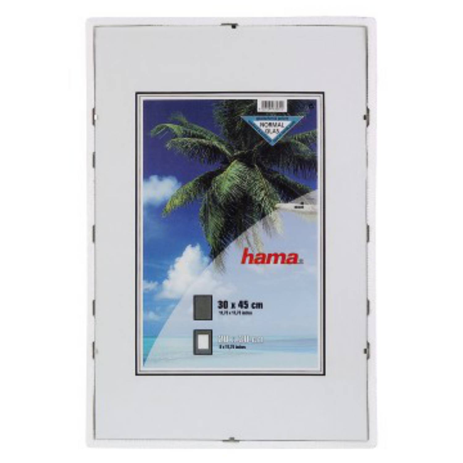 Rahmenloser Bildhalter "Clip-Fix", Normalglas, 30 x 45 cm