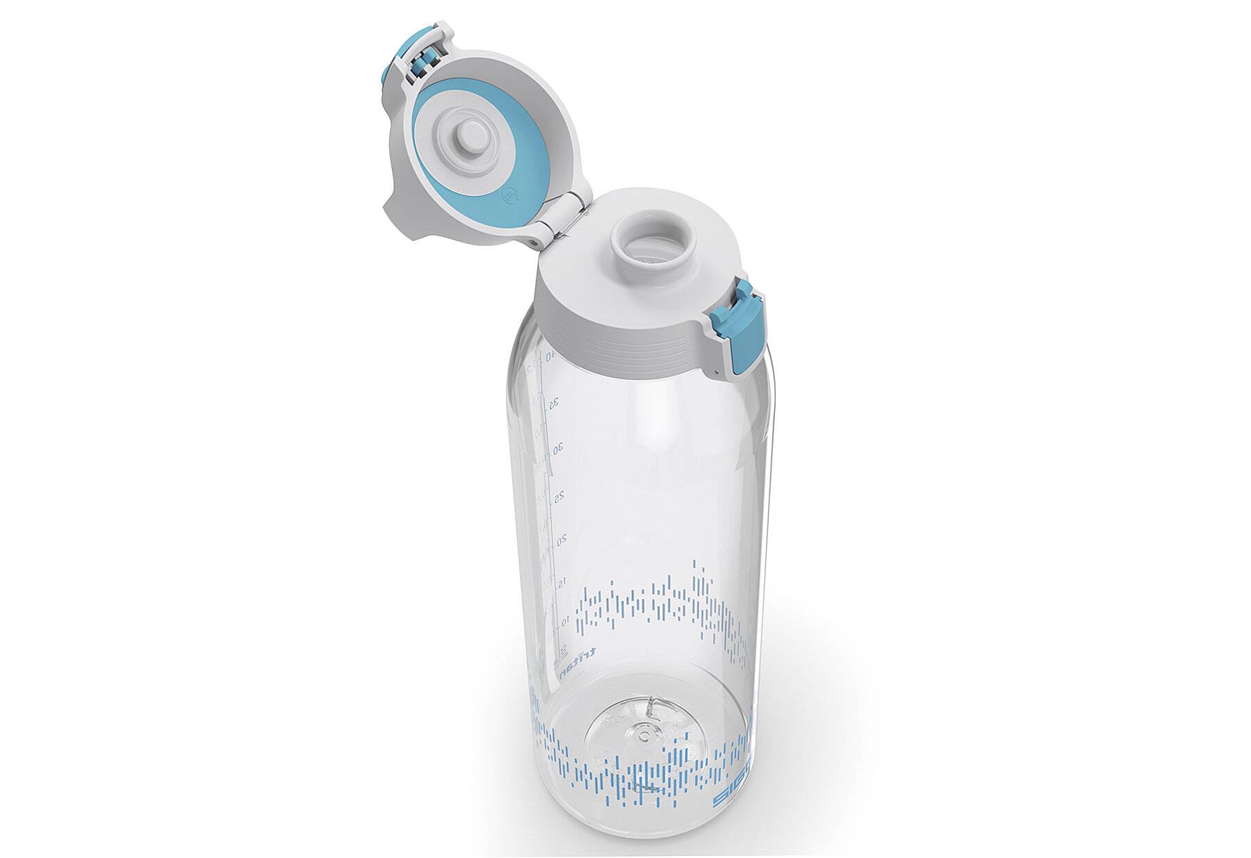 SIGG - Tritan Renew Trinkflasche - Total Clear ONE MyPlanet Aqua - Für Kohlensäurenhaltigen
