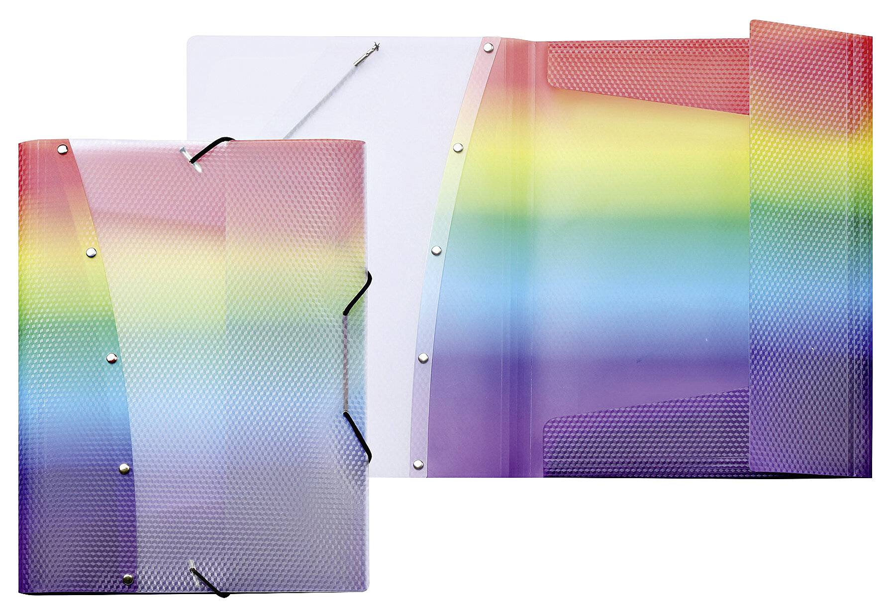 Sammelmappe Rainbow Diamond - A4 PP