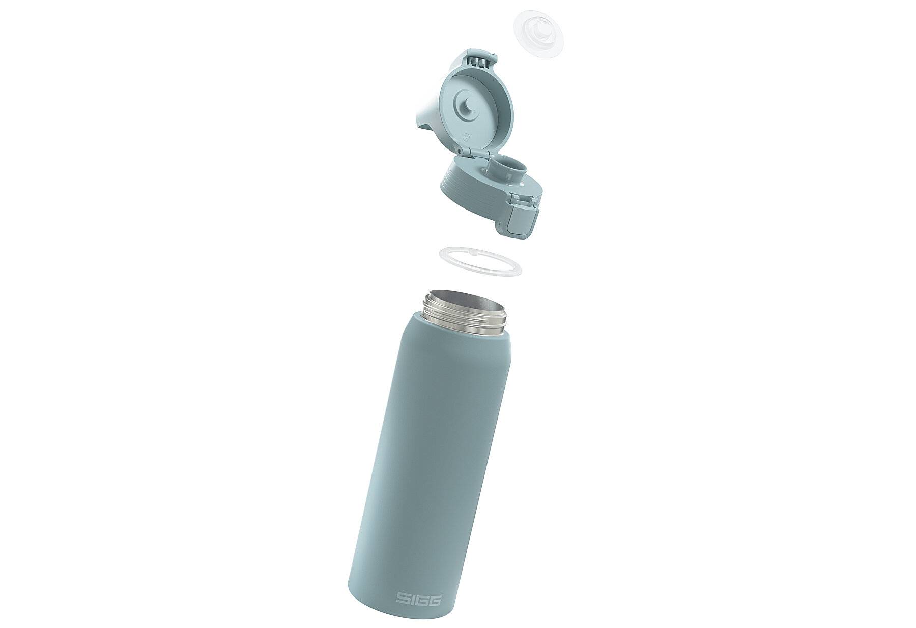 SIGG - Isolierte Trinkflasche - Shield Therm One Morning Blue - Für kohlensäurehaltige