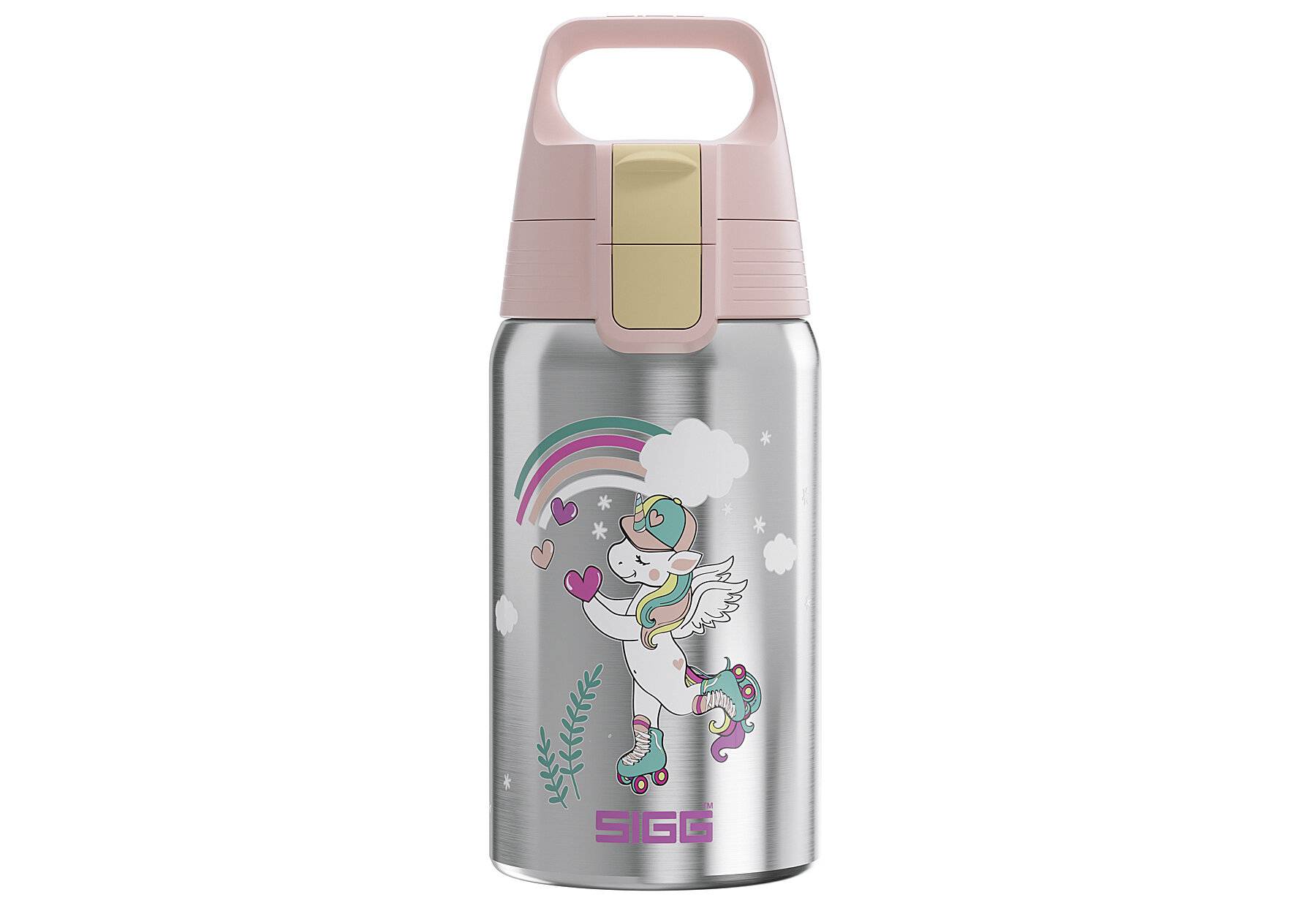 SIGG - Edelstahl Trinkflasche Kinder - Shield One Uni Skate - Für Kohlensäurehaltige Getränke
