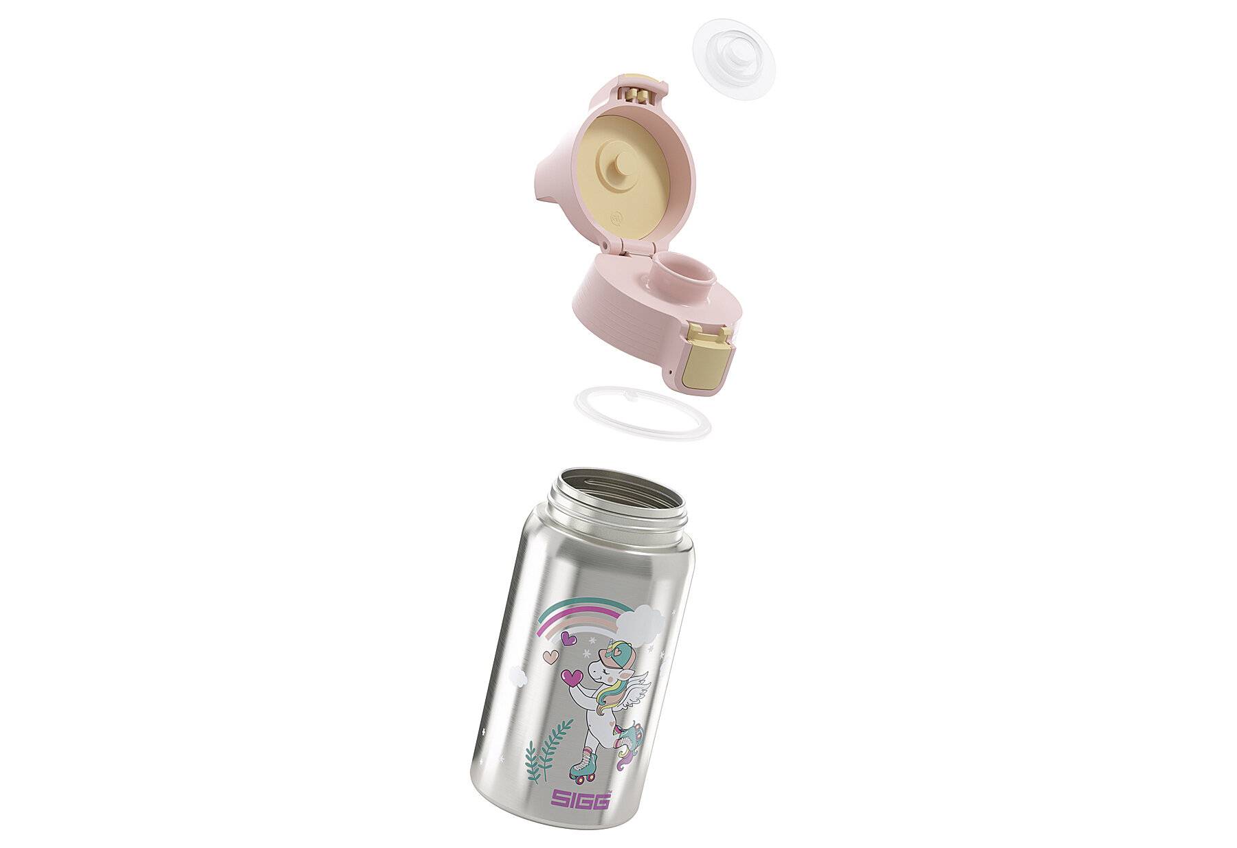 SIGG - Edelstahl Trinkflasche Kinder - Shield One Uni Skate - Für Kohlensäurehaltige Getränke