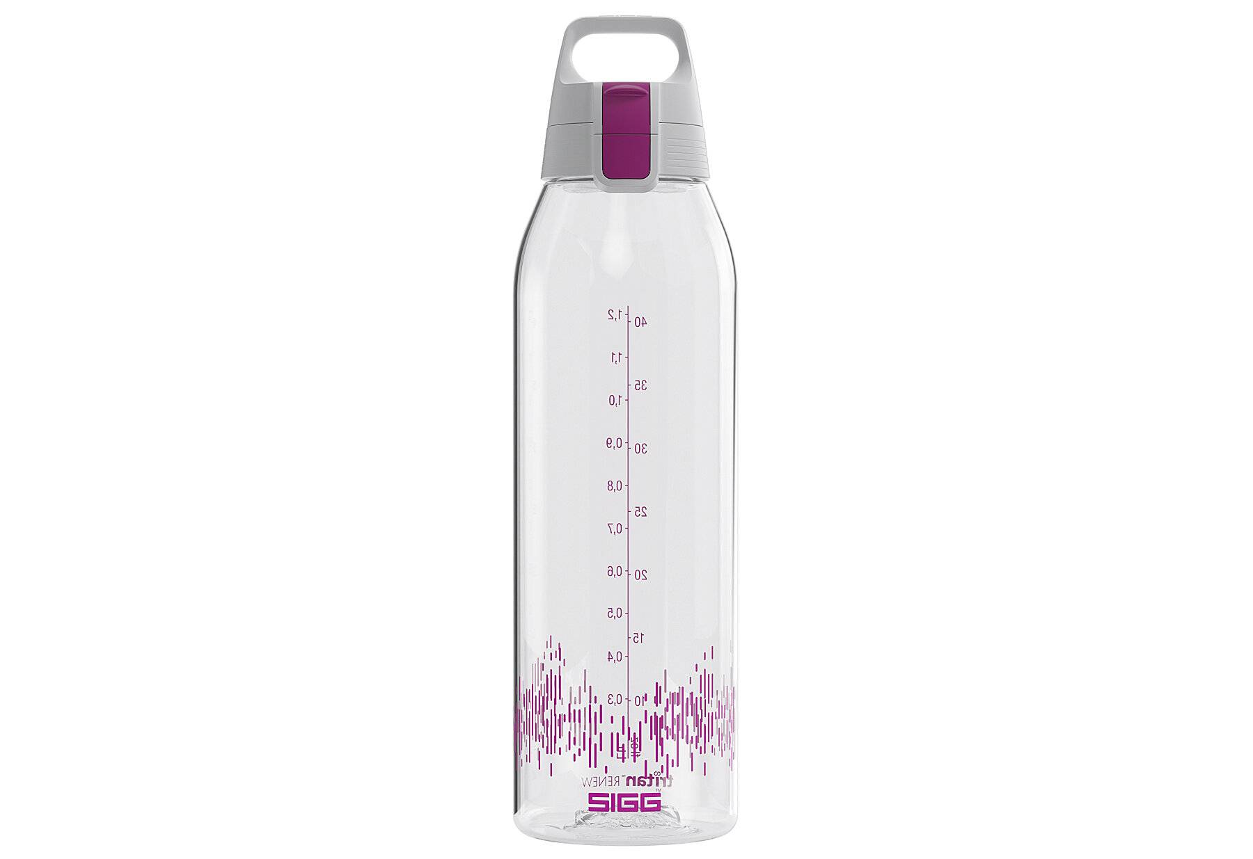 SIGG - Tritan Renew Trinkflasche - Total Clear ONE MyPlanet Berry - Für Kohlensäurenhaltigen