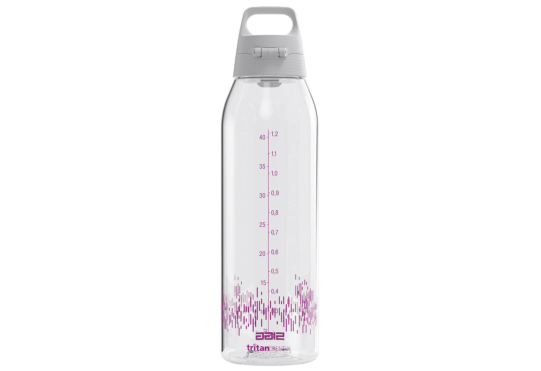 SIGG - Tritan Renew Trinkflasche - Total Clear ONE MyPlanet Berry - Für Kohlensäurenhaltigen