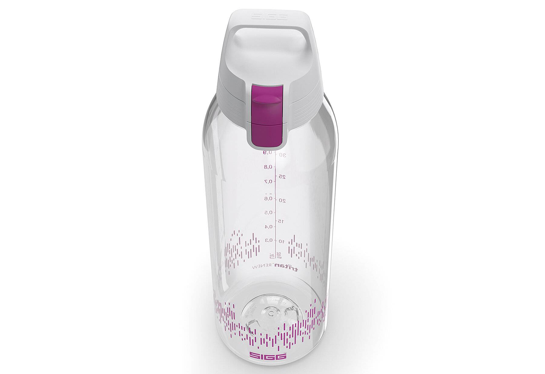 SIGG - Tritan Renew Trinkflasche - Total Clear ONE MyPlanet Berry - Für Kohlensäurenhaltigen