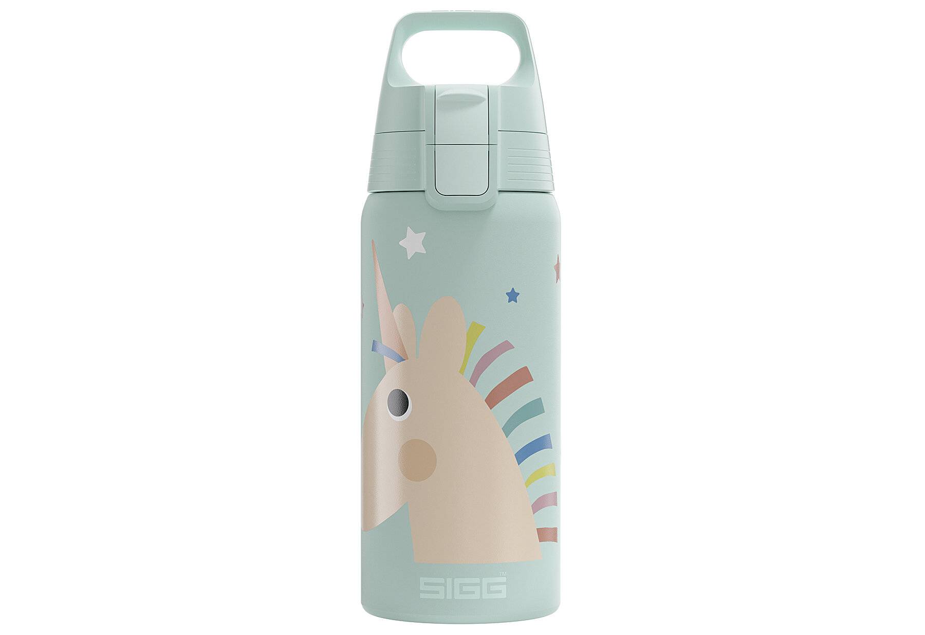 SIGG - Isolierte Trinkflasche Kinder - Shield Therm One Uni Stars - Kohlensäuregeeignet -
