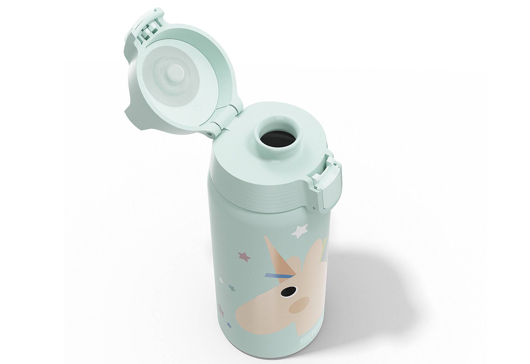 SIGG - Isolierte Trinkflasche Kinder - Shield Therm One Uni Stars - Kohlensäuregeeignet -