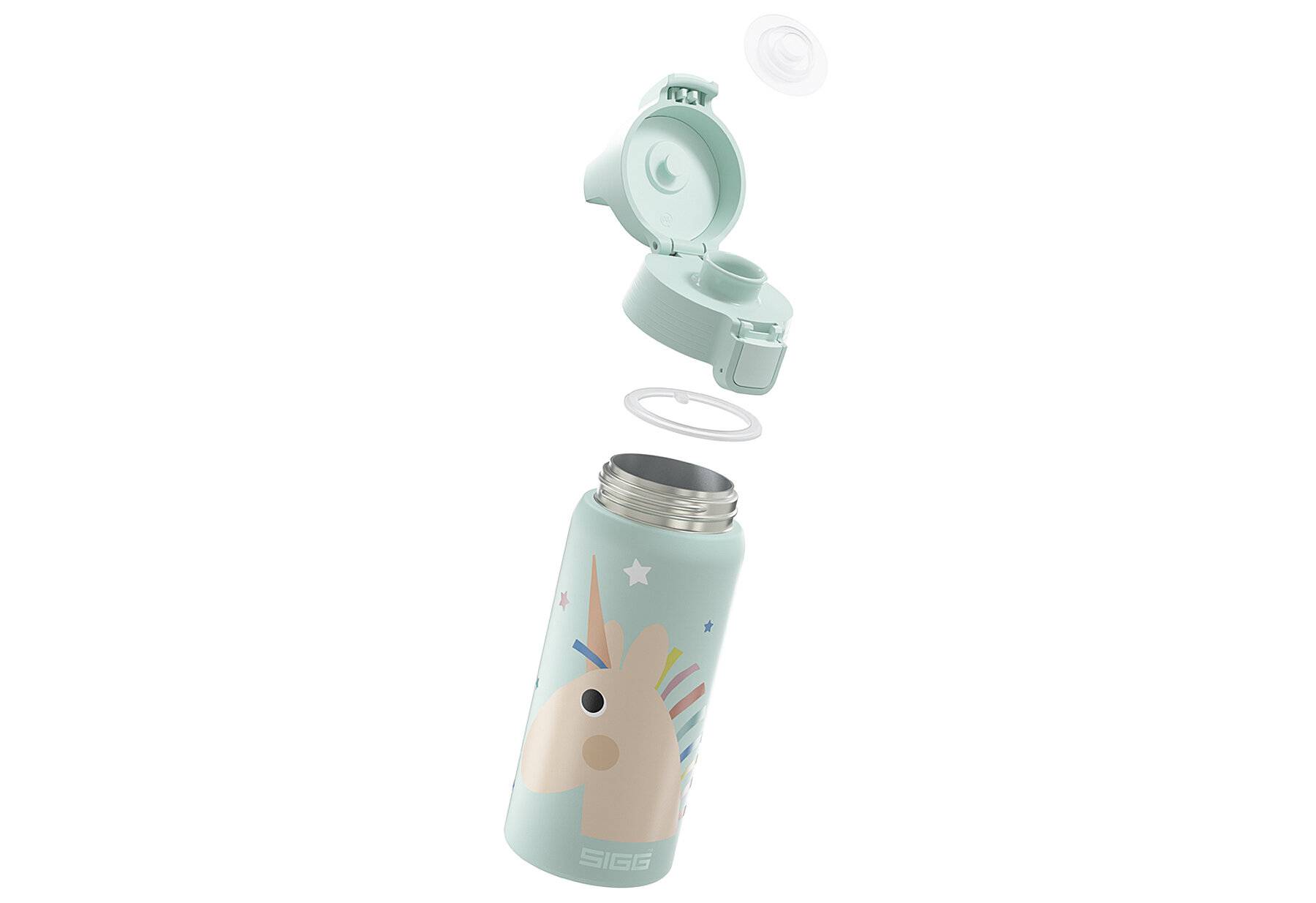 SIGG - Isolierte Trinkflasche Kinder - Shield Therm One Uni Stars - Kohlensäuregeeignet -