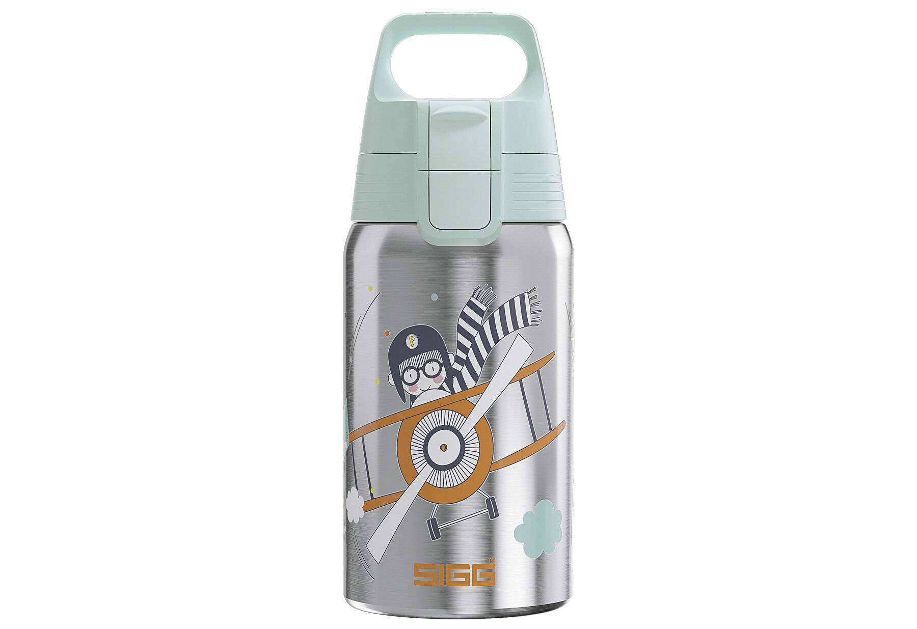 SIGG - Edelstahl Trinkflasche Kinder - Shield One Uni Skate - Für Kohlensäurehaltige Getränke