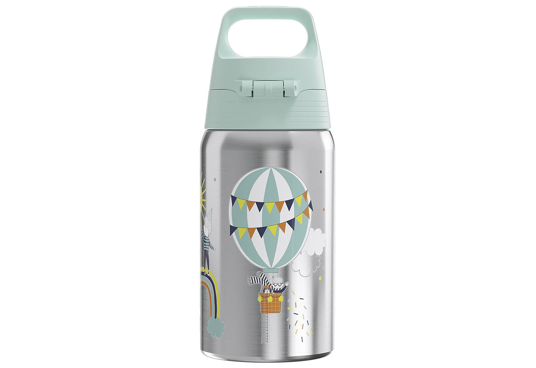 SIGG - Edelstahl Trinkflasche Kinder - Shield One Uni Skate - Für Kohlensäurehaltige Getränke