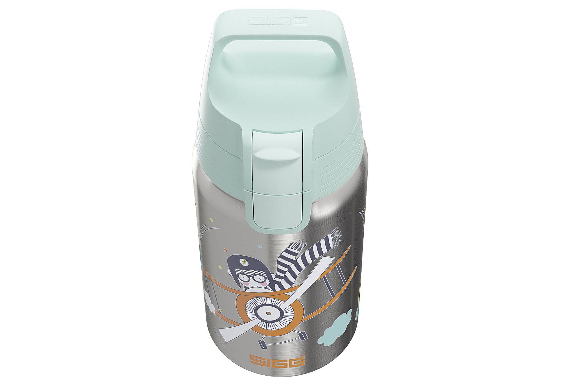 SIGG - Edelstahl Trinkflasche Kinder - Shield One Uni Skate - Für Kohlensäurehaltige Getränke