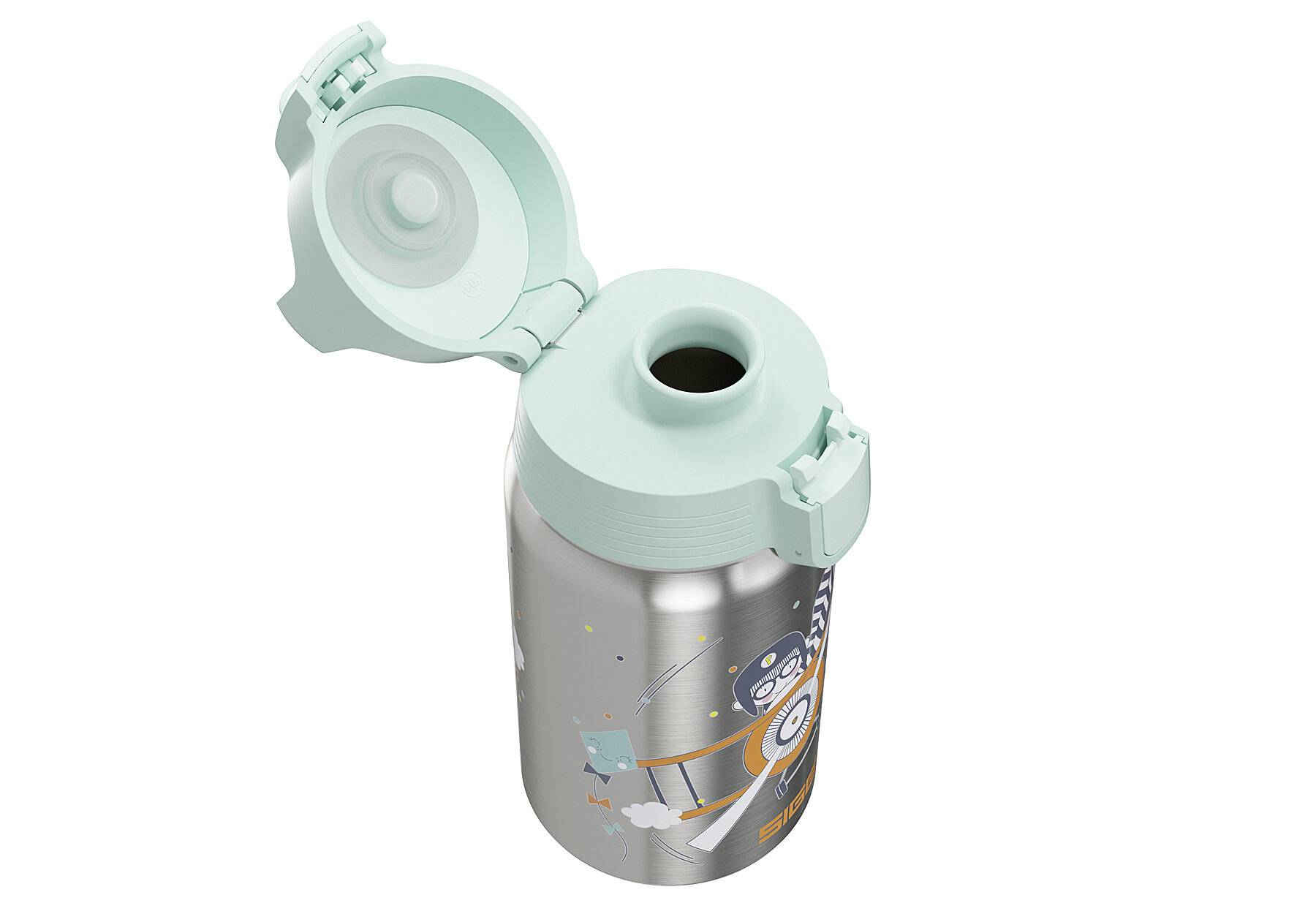 SIGG - Edelstahl Trinkflasche Kinder - Shield One Uni Skate - Für Kohlensäurehaltige Getränke
