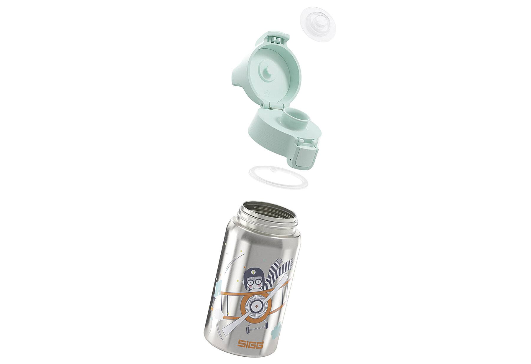 SIGG - Edelstahl Trinkflasche Kinder - Shield One Uni Skate - Für Kohlensäurehaltige Getränke