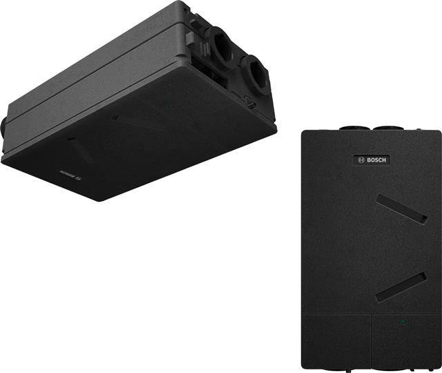 Bosch Wohnungslüftungsgerät Vent V4000 CC 100BSP, 105m3/h, mit Bypass, Sensoren und Regler