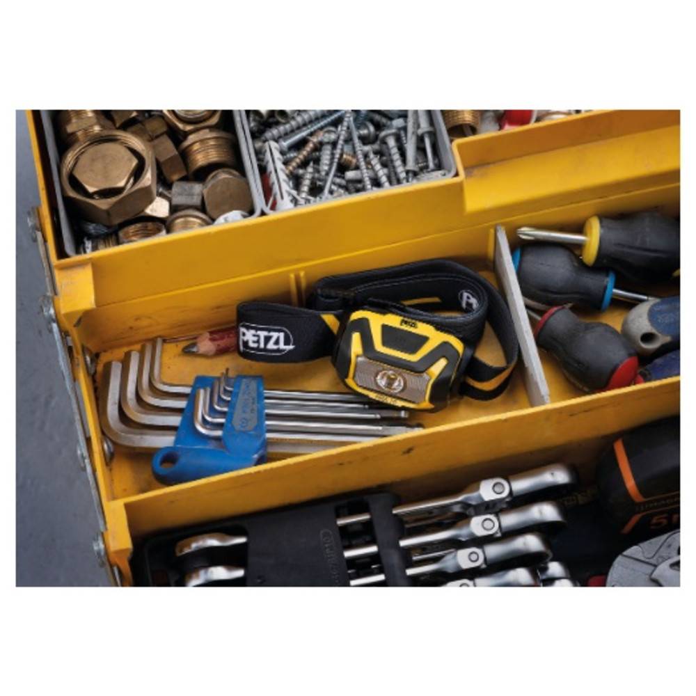 Petzl E069CA00 Aria 1R Headlamp Black Yellow