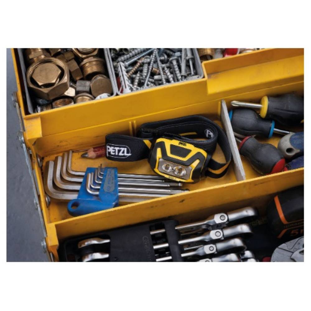 Petzl E070AA00 Aria 2 Headlamp Black/Yellow