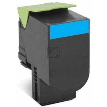 Lexmark Tonerkassette 800S2 CX310 Original Cyan 2000 Seiten 80C0S20