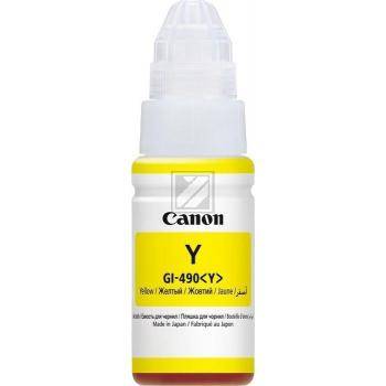 Canon GI 490 Y - 70 ml - Gelb - Original - Nachfülltinte - für PIXMA G1400 - G14