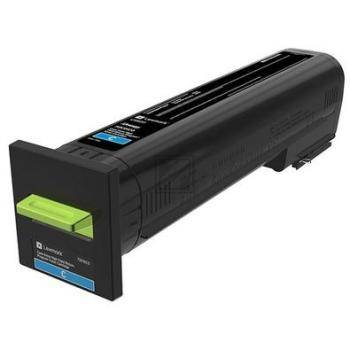 Lexmark Rückgabe Tonerkassette CS820 Original Cyan 22000 Seiten 72K2XC0