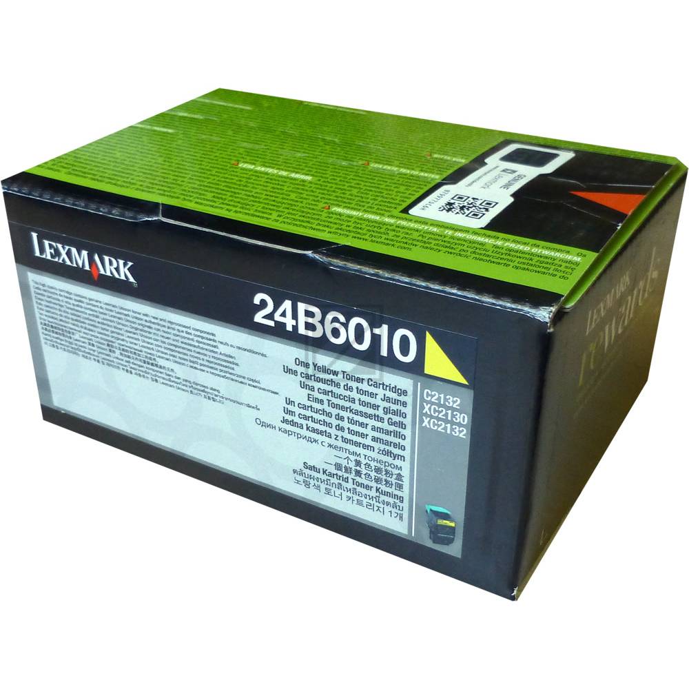 Lexmark Toner 24B6010 Original Gelb 3000 Seiten 24B6010