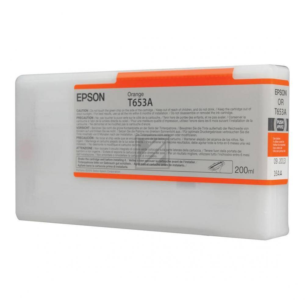Epson 200 ml - orange - Original - Tintenpatrone - für Stylus Pro 4900 - Pro 490