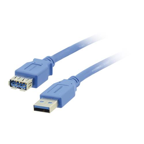KRAMER C-USB3/AAE-10 - SuperSpeed USB3.0 Verlängerungskabel (USB-A male / USB-A female | 480 MBit/s) - 3,00m