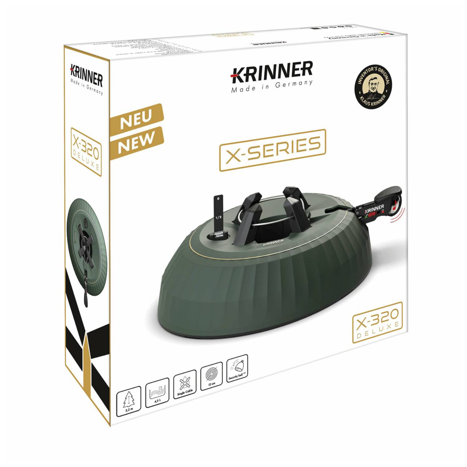 Krinner X-320 Deluxe, Grün, 4,5 l